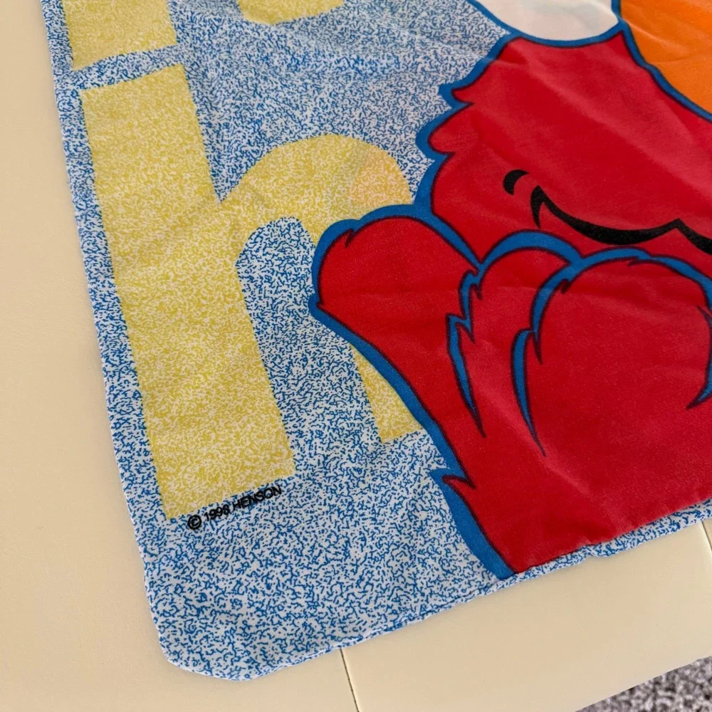90s Vintage‎ Elmo Standard Pillowcases Ha Ha Laughing Sesame Street Set of 2